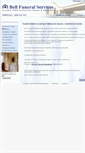 Mobile Screenshot of bellfuneralservices.com.au